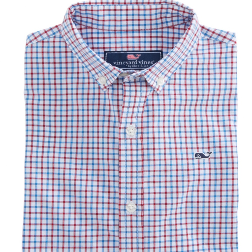VV Clark Grove Checkered Button Down